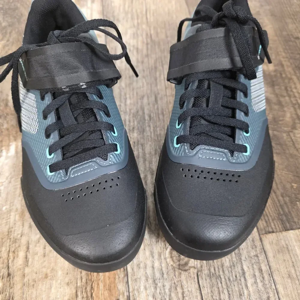 Adidas Five Ten Hellcat Pro MTB Cycling Shoes Size 7 Clipless Hazy Emerald